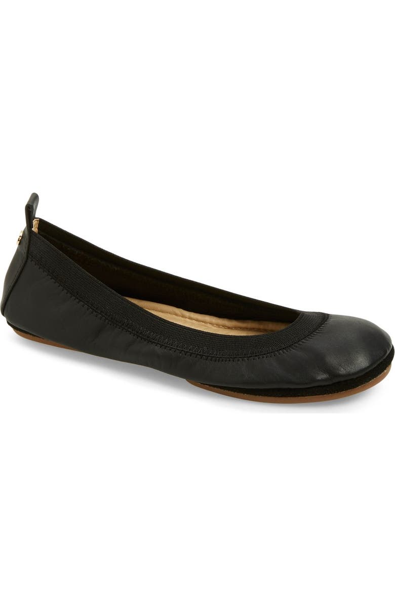 Yosi Samra 'Samara' Foldable Ballet Flat, Main, color,