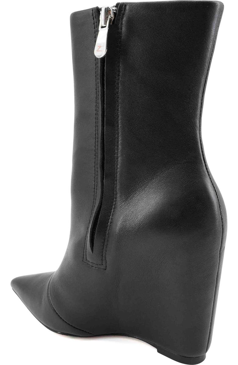 ZIGI Germany Pointed Toe Wedge Bootie, Alternate, color,