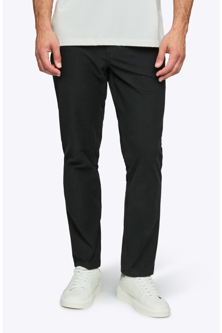Icon Classic Fit Stretch Pants, Main, color, BLACK