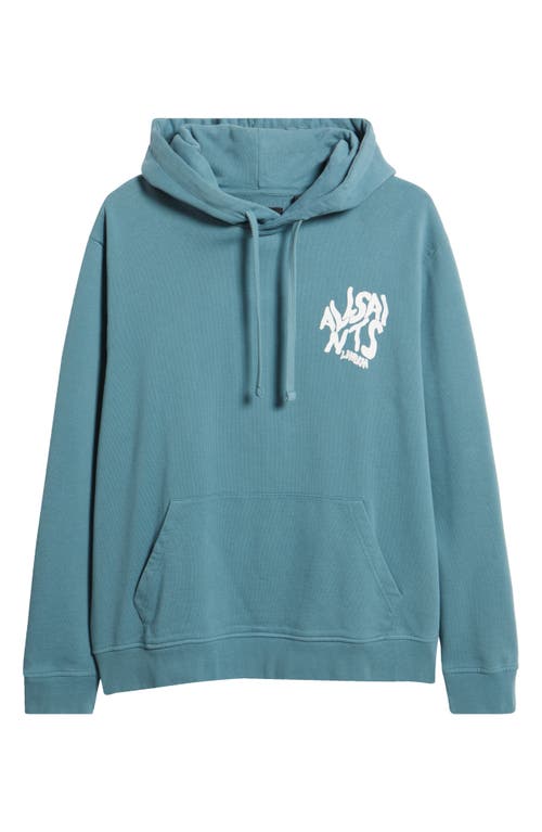 Allsaints Orlando Logo Graphic Hoodie