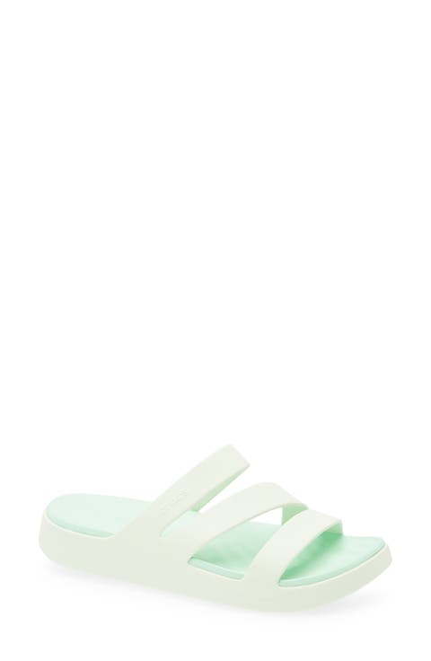 Getaway Waterproof Strappy Slide Sandal (Women)