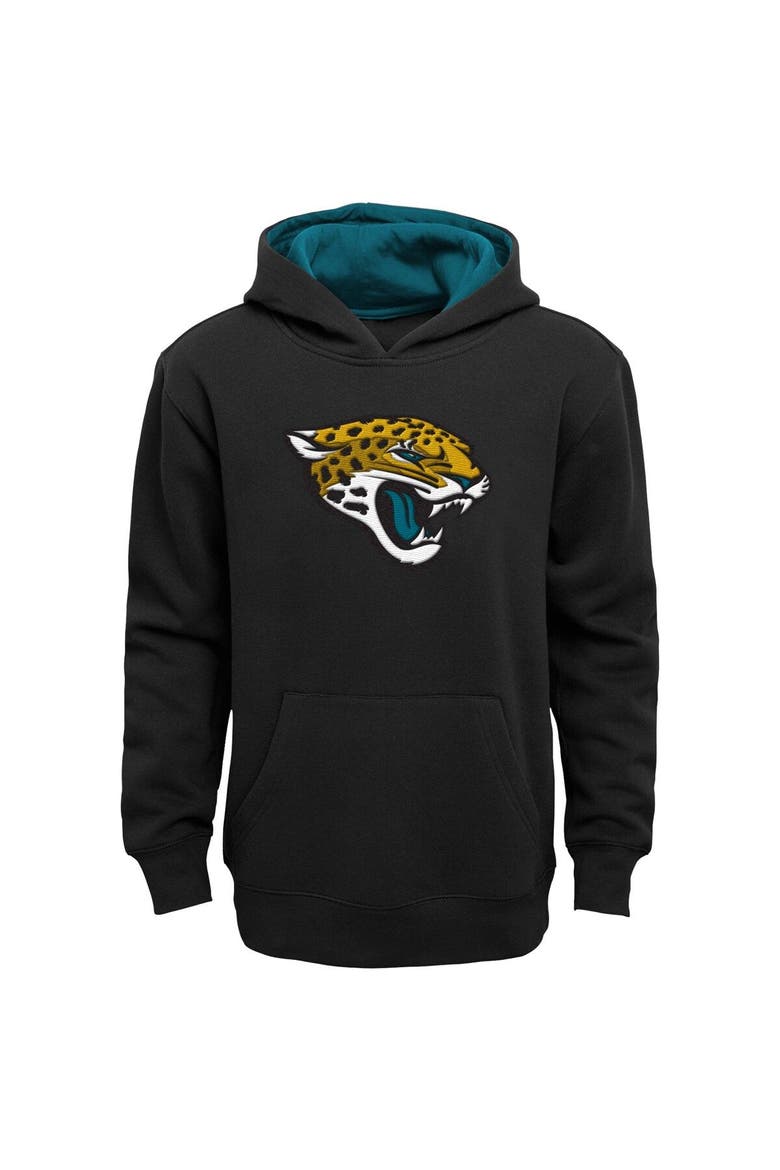 Preschool Black Jacksonville Jaguars Prime Pullover Hoodie, Main, color, Black