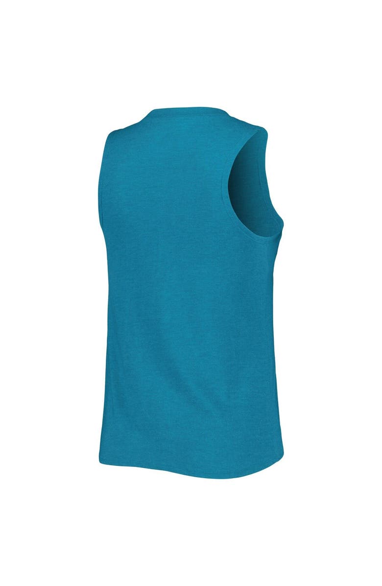 CONCEPTS SPORT Women's Concepts Sport Teal/Black San Jose Sharks Meter Muscle Tank Top & Pants Sleep Set, Alternate, color, Teal