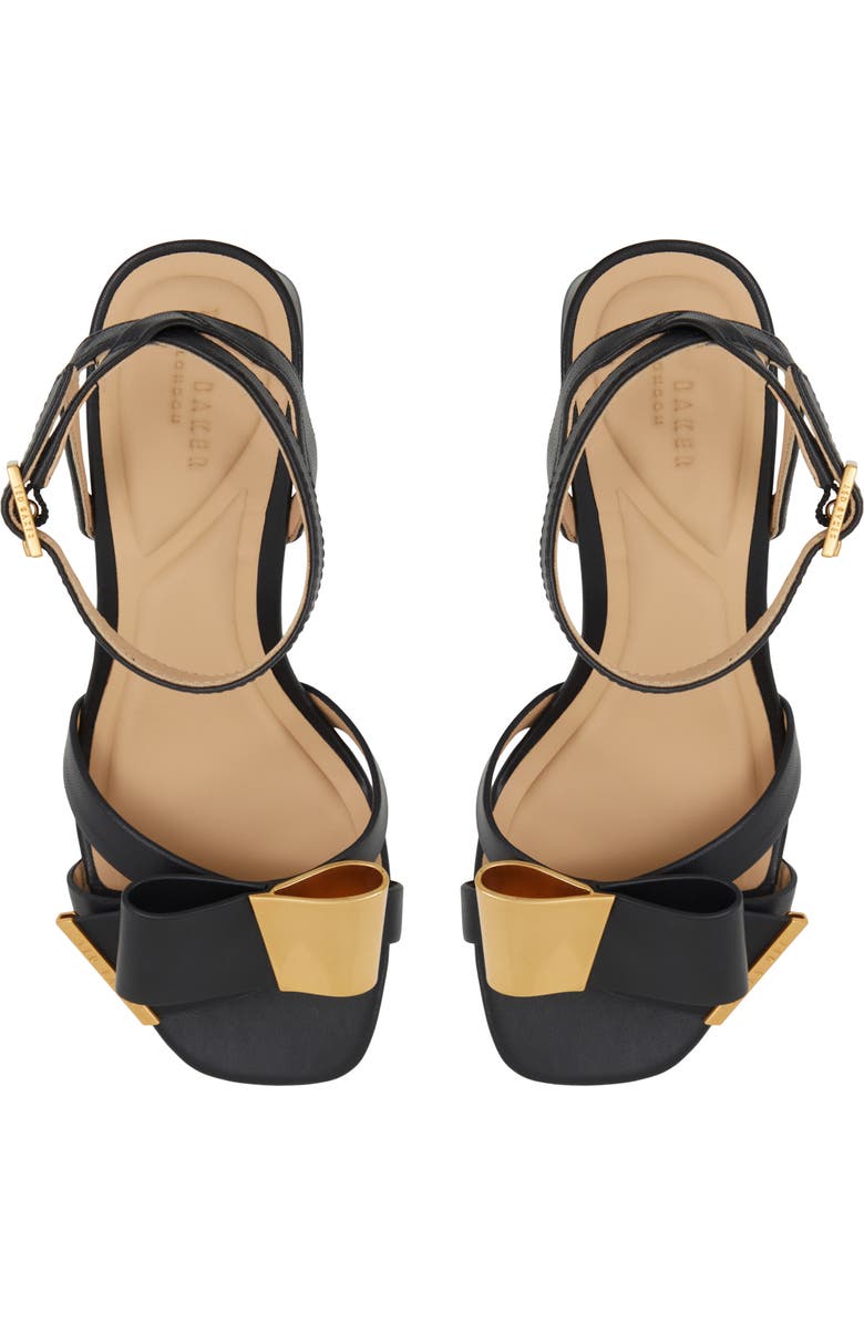 Ted Baker London Milly Bow Ankle Strap Sandal, Alternate, color,