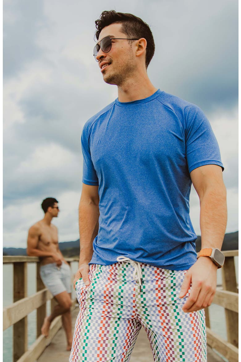 Men's Short Sleeve Outbound Tee, Alternate, color, Blue Drift