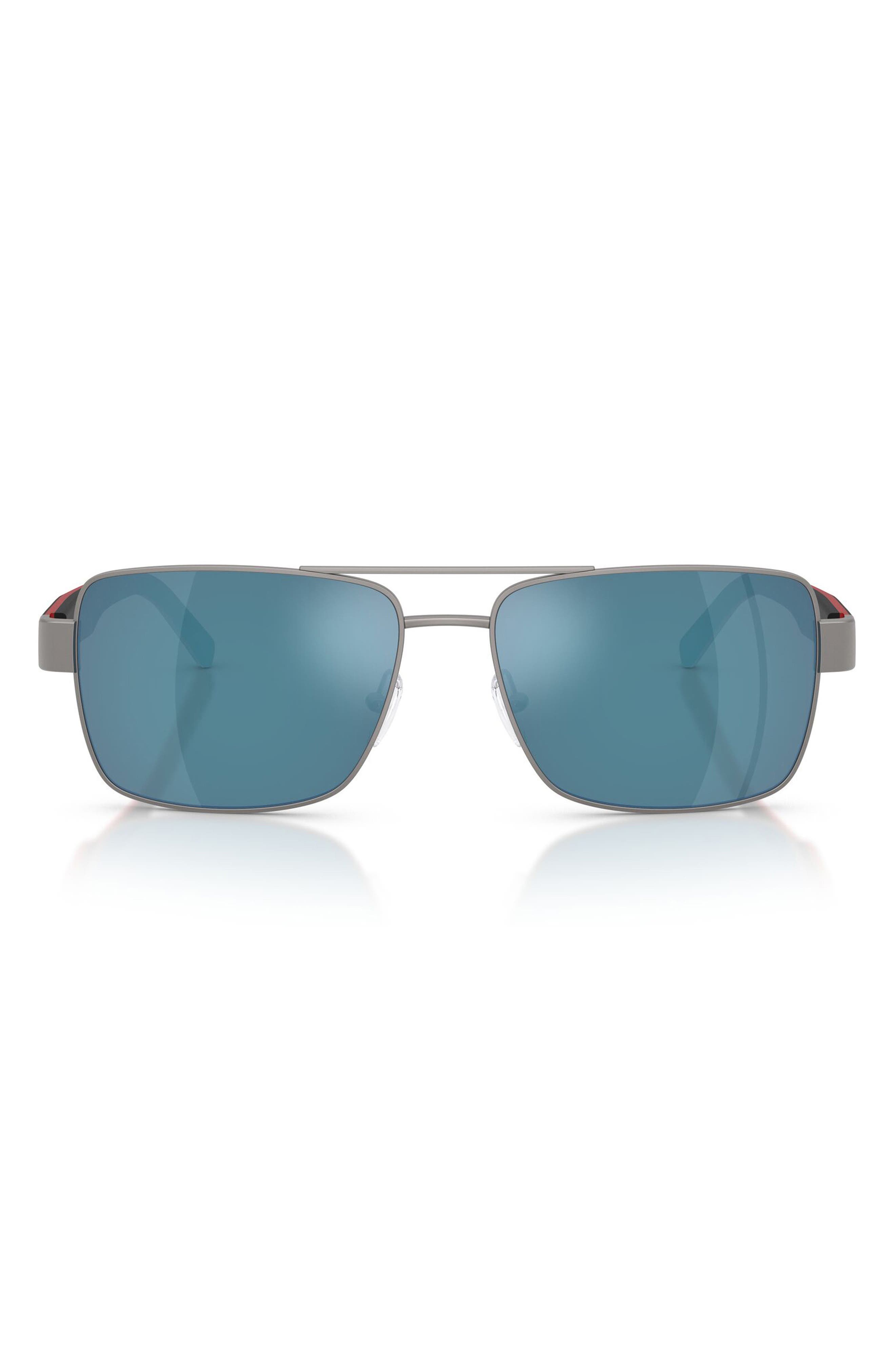 selected MATTE GUNMETAL / MIRROR BLUE