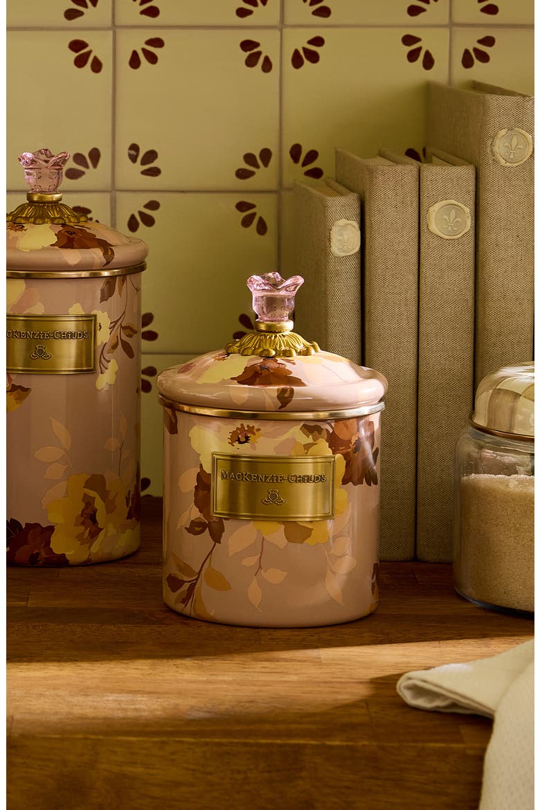 Wild Rose Mauve Small Canister, Alternate, color, MAUVE