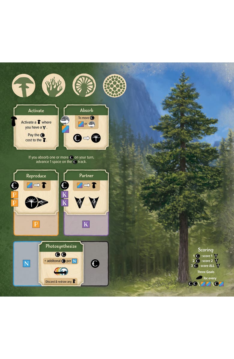 AEG Undergrove  Strategy Board Game, Alternate, color, Multicolored