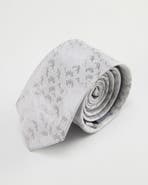 Knottery & Co Modern Glacier Silk Jacquard Tie