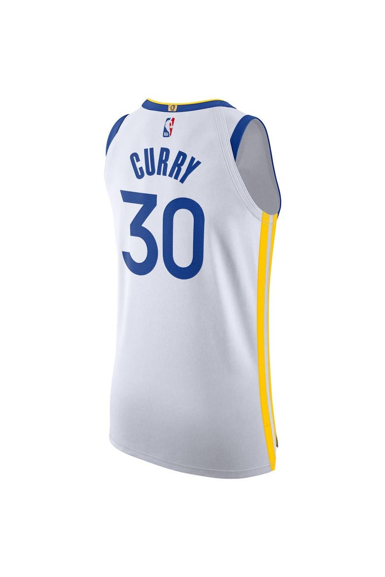 Men's Nike Stephen Curry White Golden State Warriors Authentic Jersey - Association Edition, Alternate, color, White