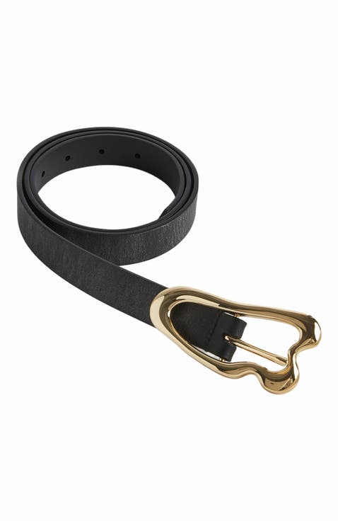 Signature Thin Buckle Belt