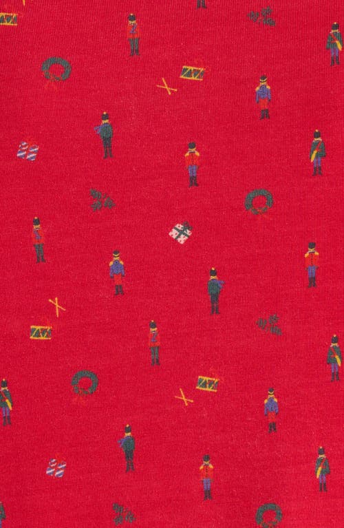 Eberjey William Print Stretch Tencel® Modal Pajamas In Red