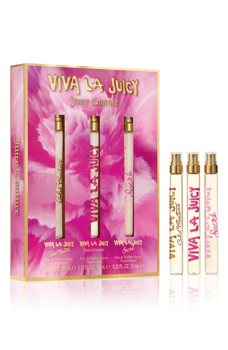 Juicy Couture Viva La Juicy 3-Piece Travel Set $96 Value, Main, color, 