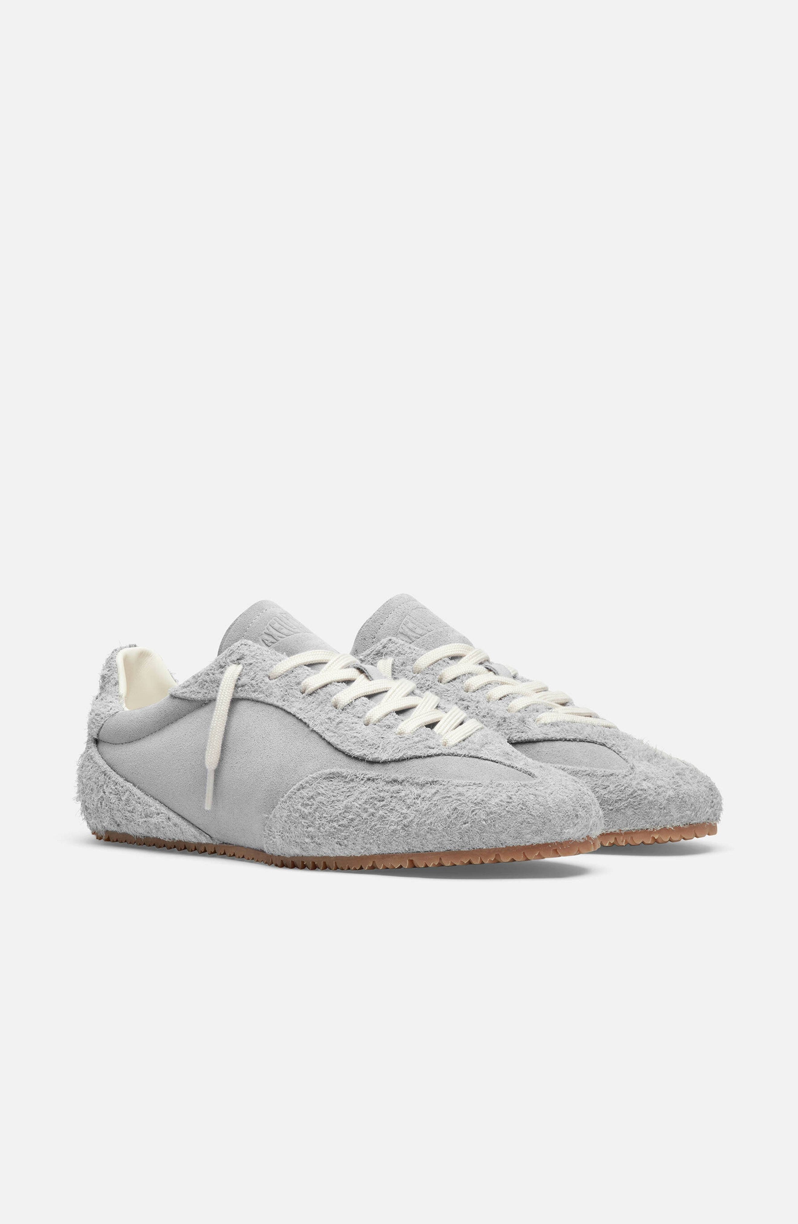 Axel Arigato Daze Suede Runner - Men's, Alternate, color, Grey/Off White