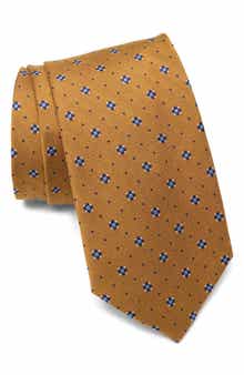 Dot Flower Neat Tie