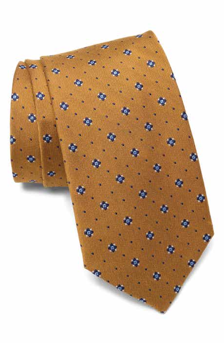 Dot Flower Neat Tie