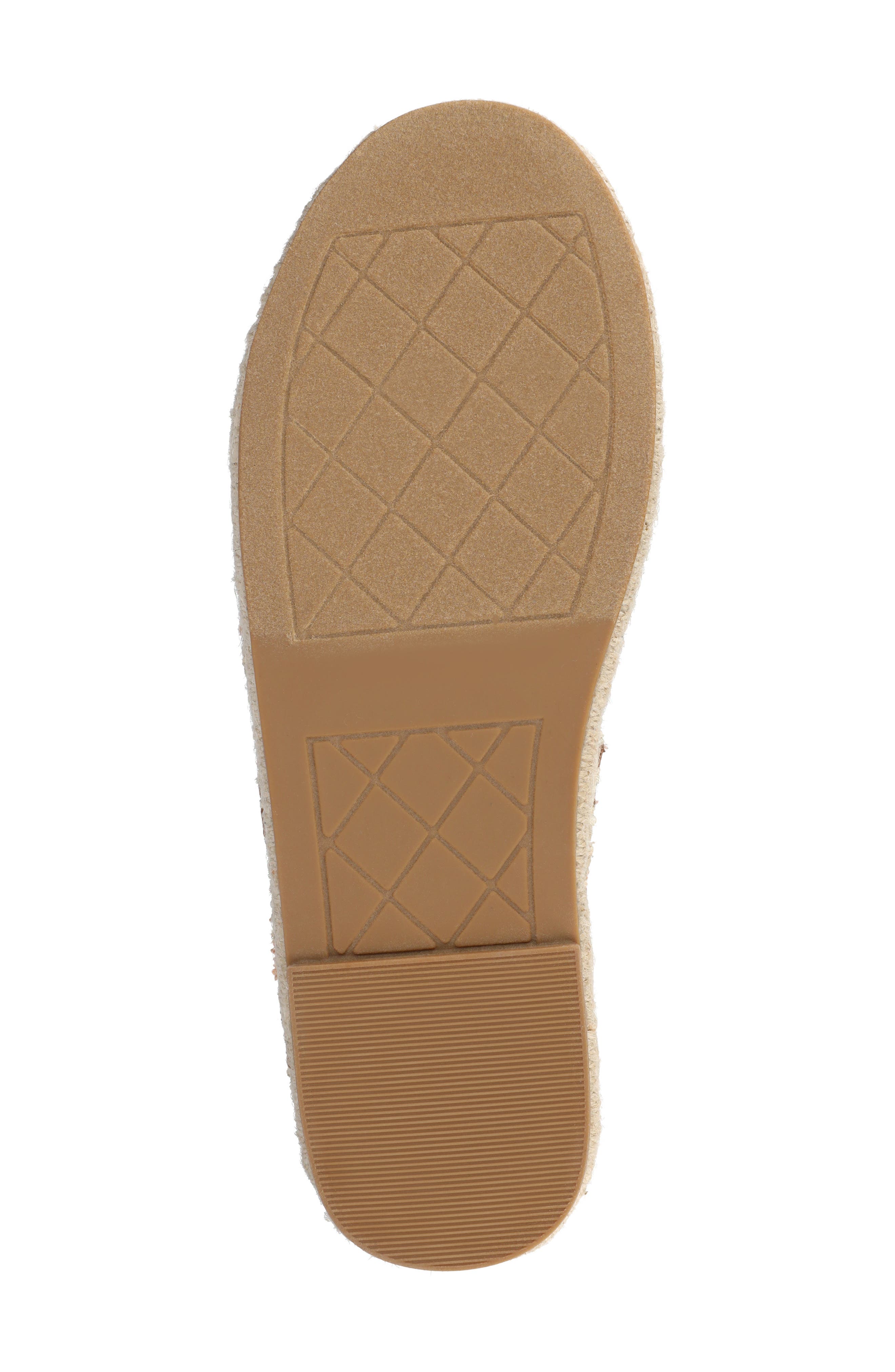 Keelee Espadrille Slide Sandal, Alternate, color, COGNAC