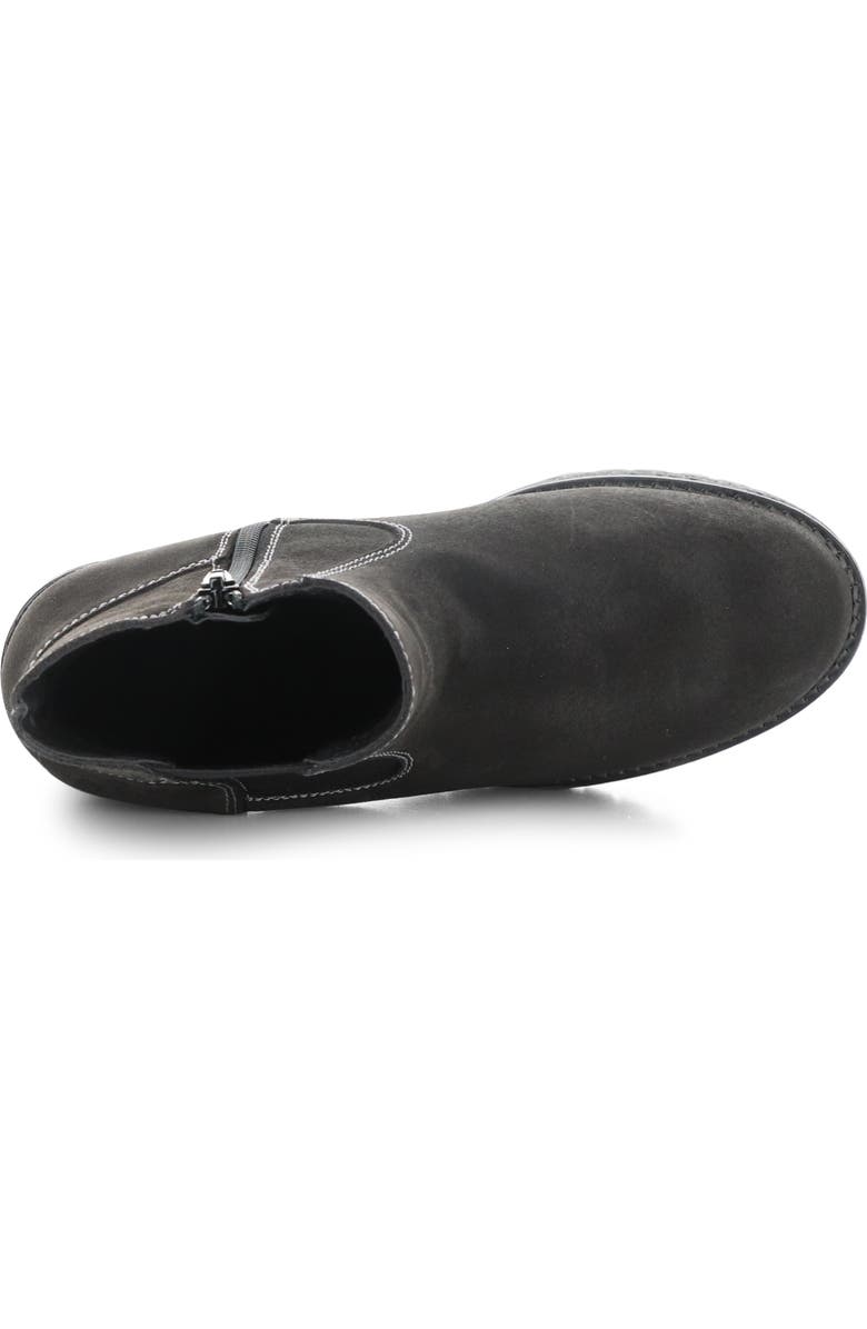 Bos. & Co. Mercy Waterproof Zip Bootie, Alternate, color, Grey Suede