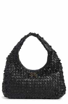 Sam Edelman Bianka Woven Leather Hobo Bag