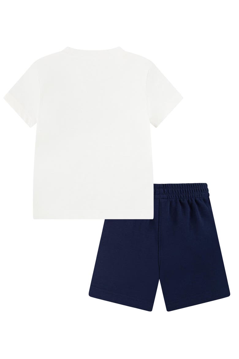 Kids' Logo Graphic T-Shirt & Shorts Set, Alternate, color, MIDNIGHT NAVY