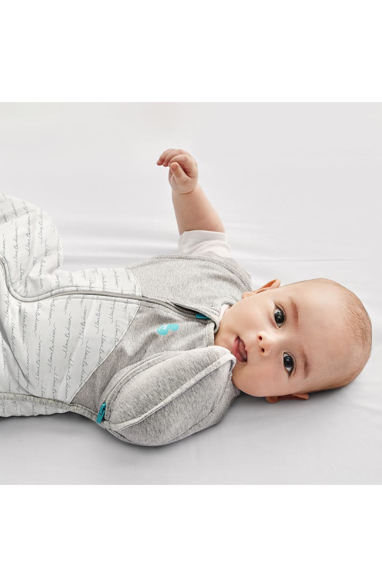 LOVE TO DREAM Swaddle Up<sup>™</sup> Transition 2.5 TOG Stretch Cotton Sleep Bag, Alternate, color, Dreamer White