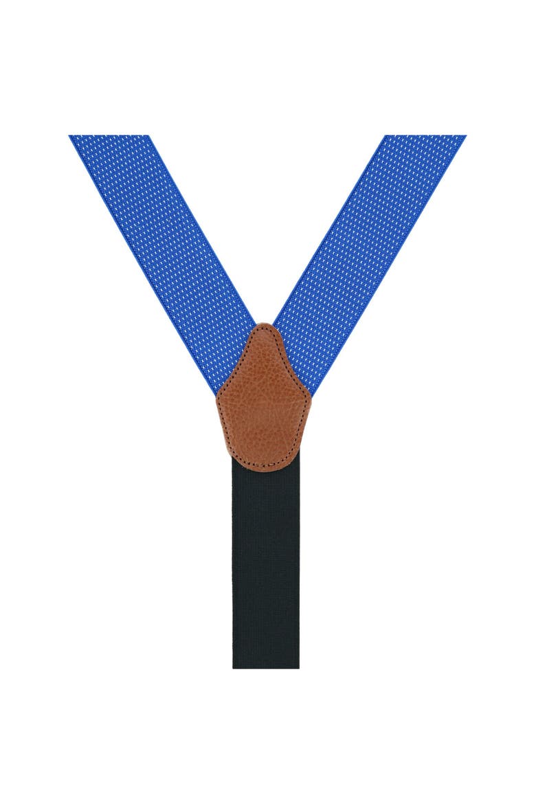 Big & Tall Napier Elastic Convertible Suspenders, Alternate, color, Blue