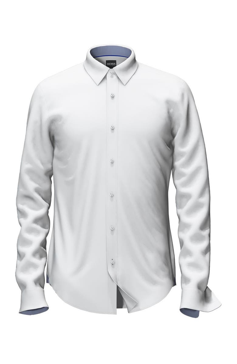 BOSS Ronni Slim Fit Dress Shirt, Main, color, 