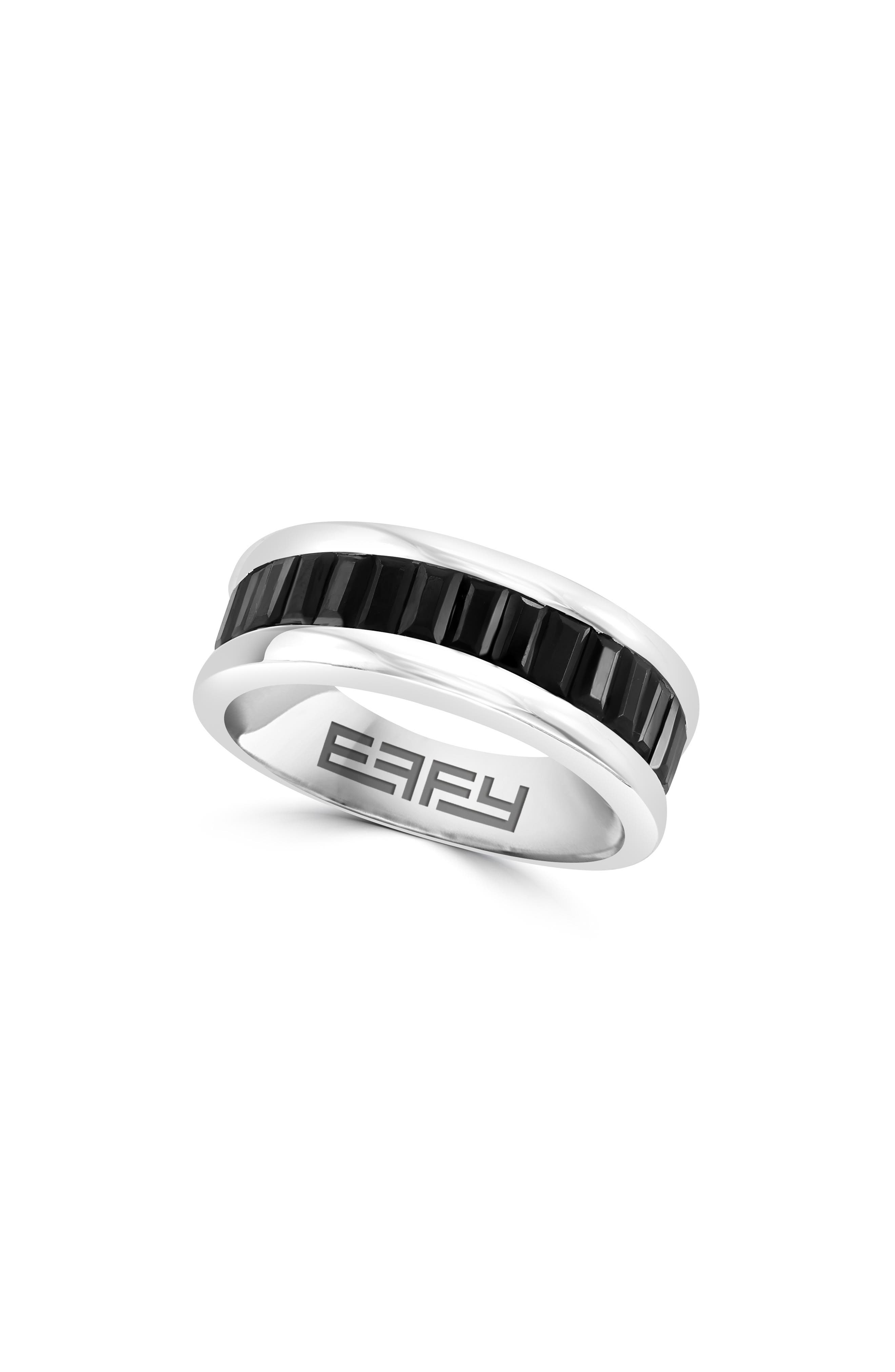 EFFY Sterling Silver Spinel Inlay Ring - Size 10 (Men) | Nordstromrack