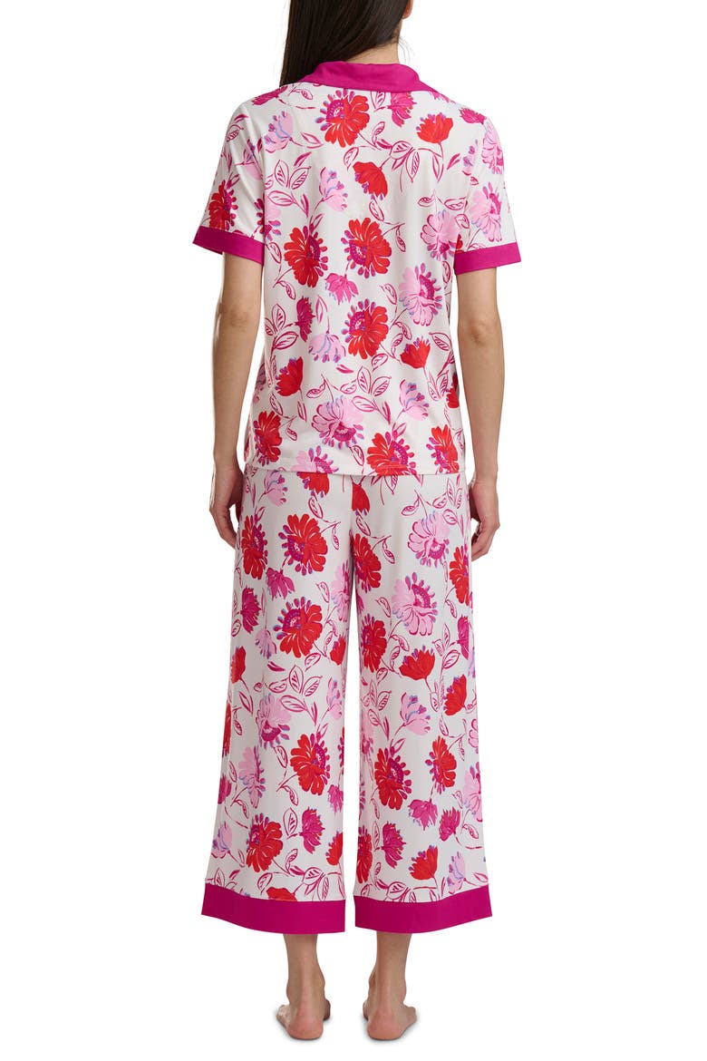 Jersey Pajamas, Alternate, color, BRIGHT POP FLORAL