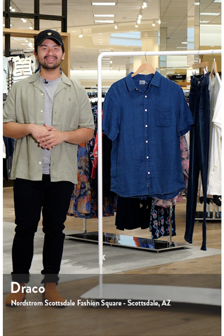 Laguna Short Sleeve Linen Shirt video