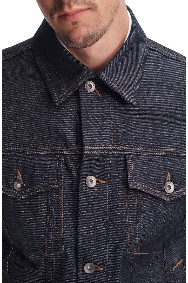 RB3 Raw Denim Trucker Jacket, Alternate, color, RBRAWIND