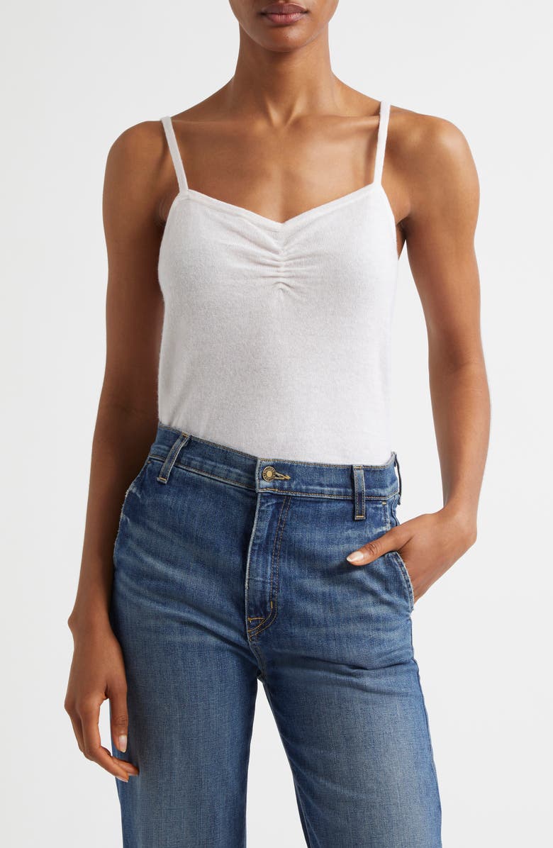 MARGARET O'LEARY Cashmere & Linen Knit Camisole, Main, color, 