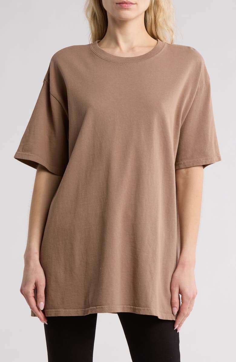 Good American Essential Cotton T-Shirt, Main, color, 