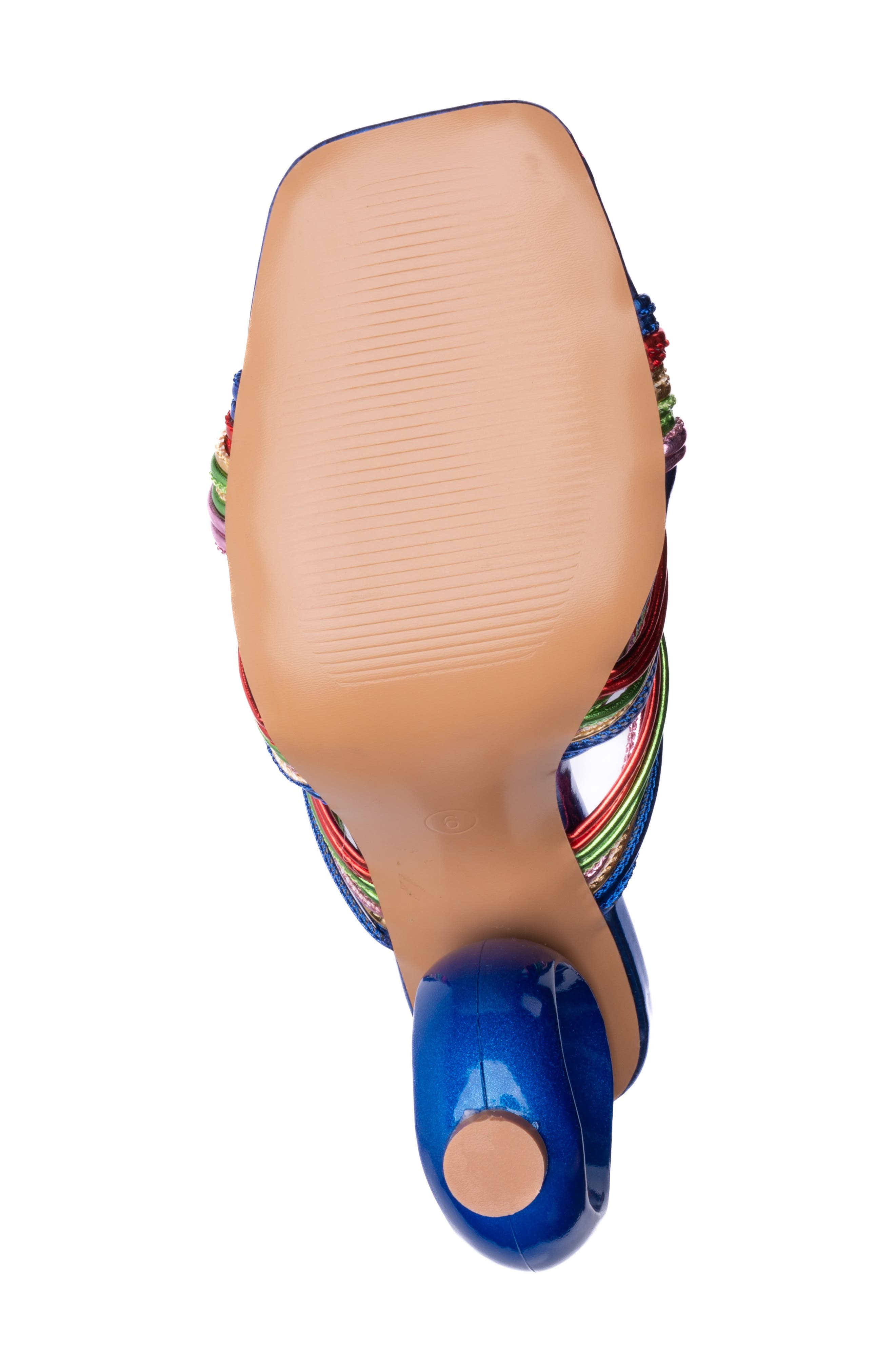 Brazil Sandal, Alternate, color, BLUE MULTI