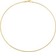 BY ADINA EDEN Solid Thin Wire Choker Necklace
