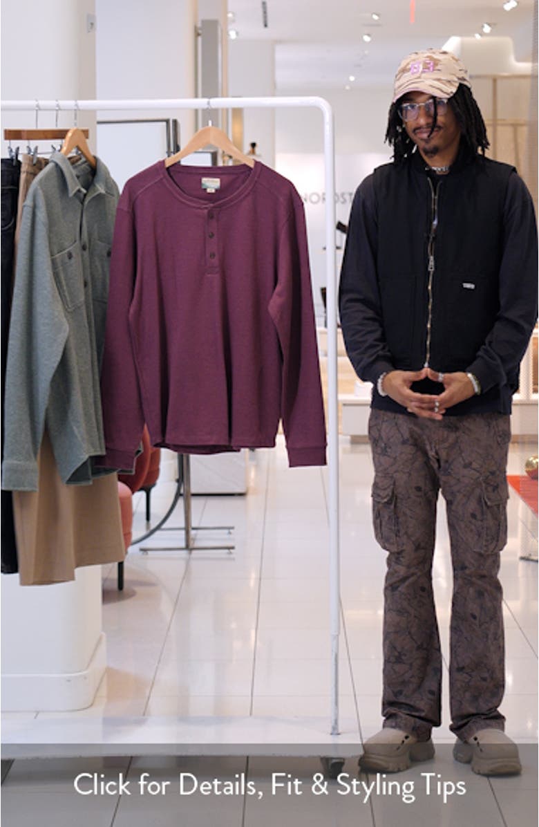 Pacifica Stretch Henley, sales video thumbnail