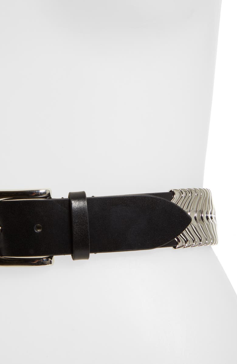 Isabel Marant Étoile Isabel Marant Tehora Leather Belt, Alternate, color, 