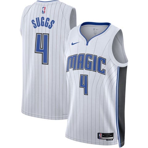 Unisex Nike Jalen Suggs White Orlando Magic Swingman Jersey - Association Edition