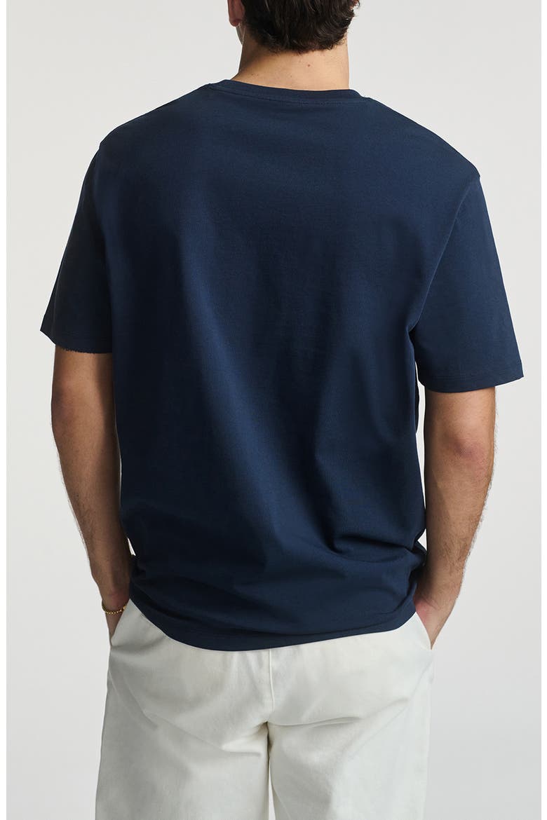Crewneck T-Shirt, Alternate, color, BLACK IRIS