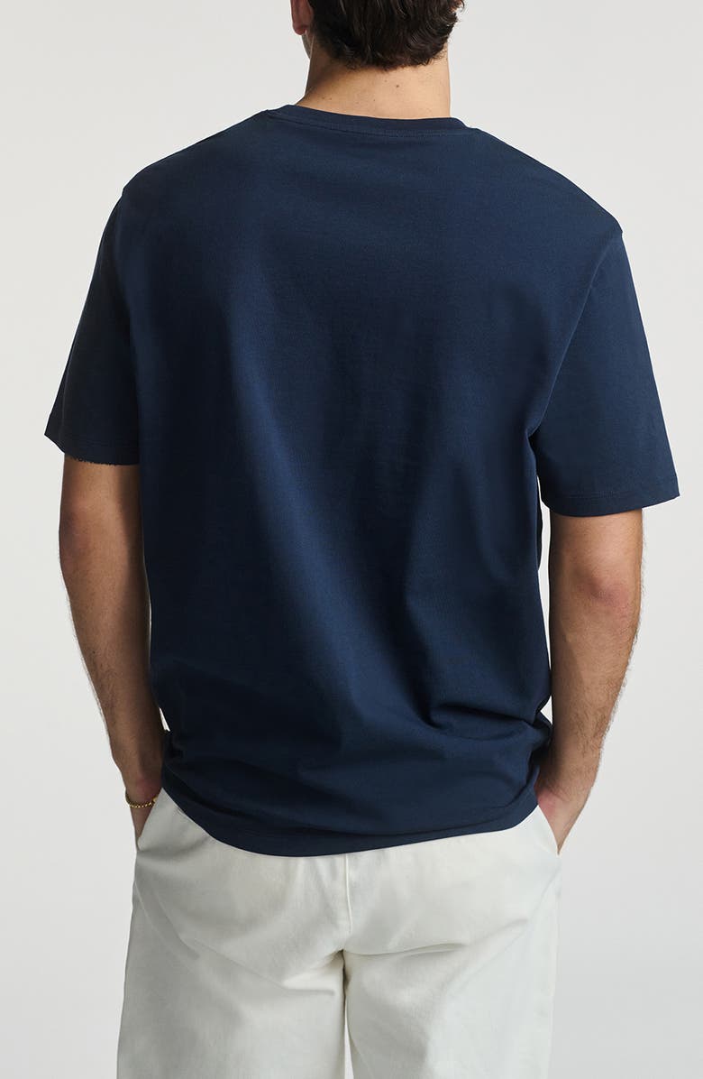 Mavi Jeans Crewneck T-Shirt, Alternate, color, Black Iris