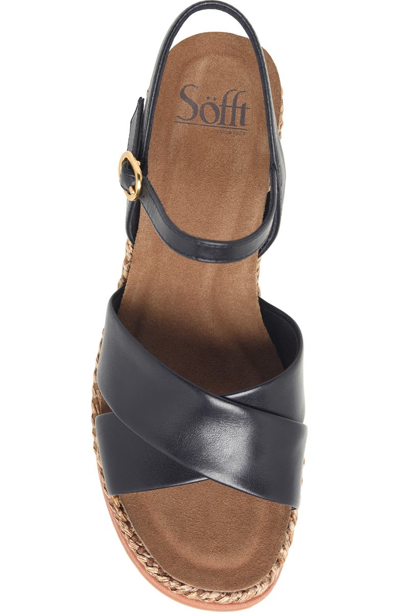 Söfft Diana Espadrille Platform Wedge Sandal, Alternate, color,