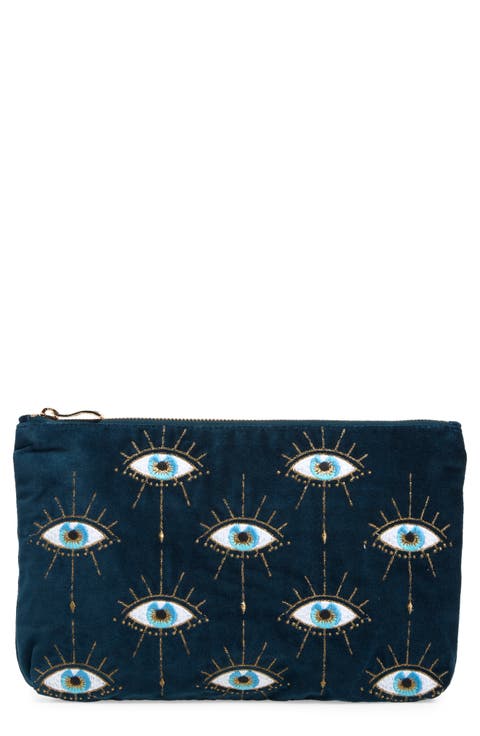 Mystical Eye Everyday Velvet Pouch
