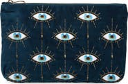 Elizabeth Scarlett Mystical Eye Everyday Velvet Pouch
