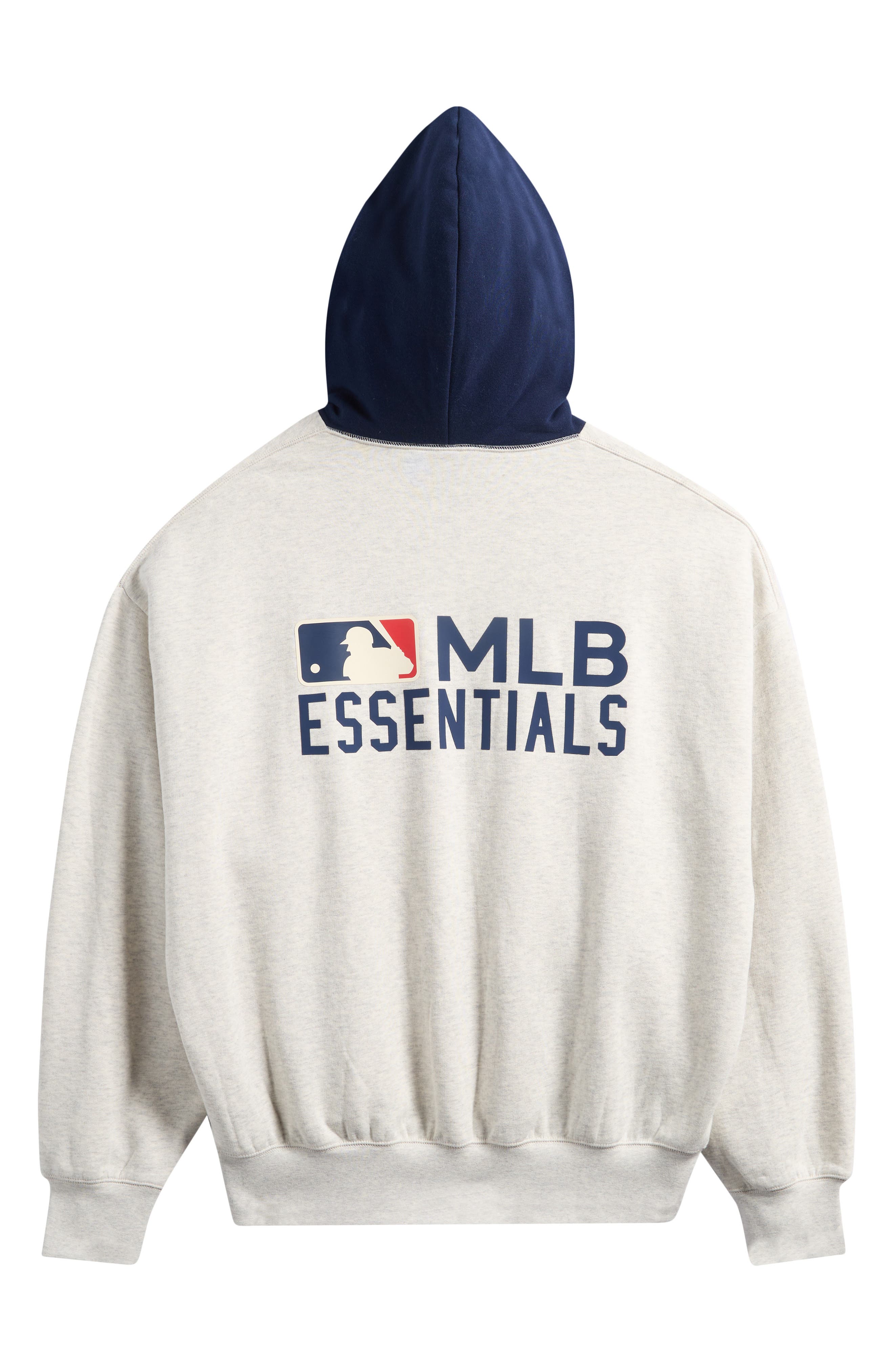 Fear of God Essentials MLB Sport Colorblock Cotton Graphic Hoodie