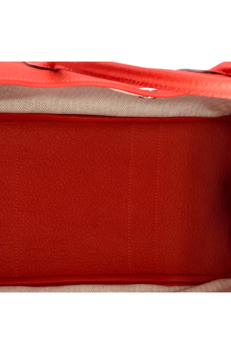 Pre-Owned Hermes Garden Party Tote Leather 36, Alternate, color, Rouge Pivoine