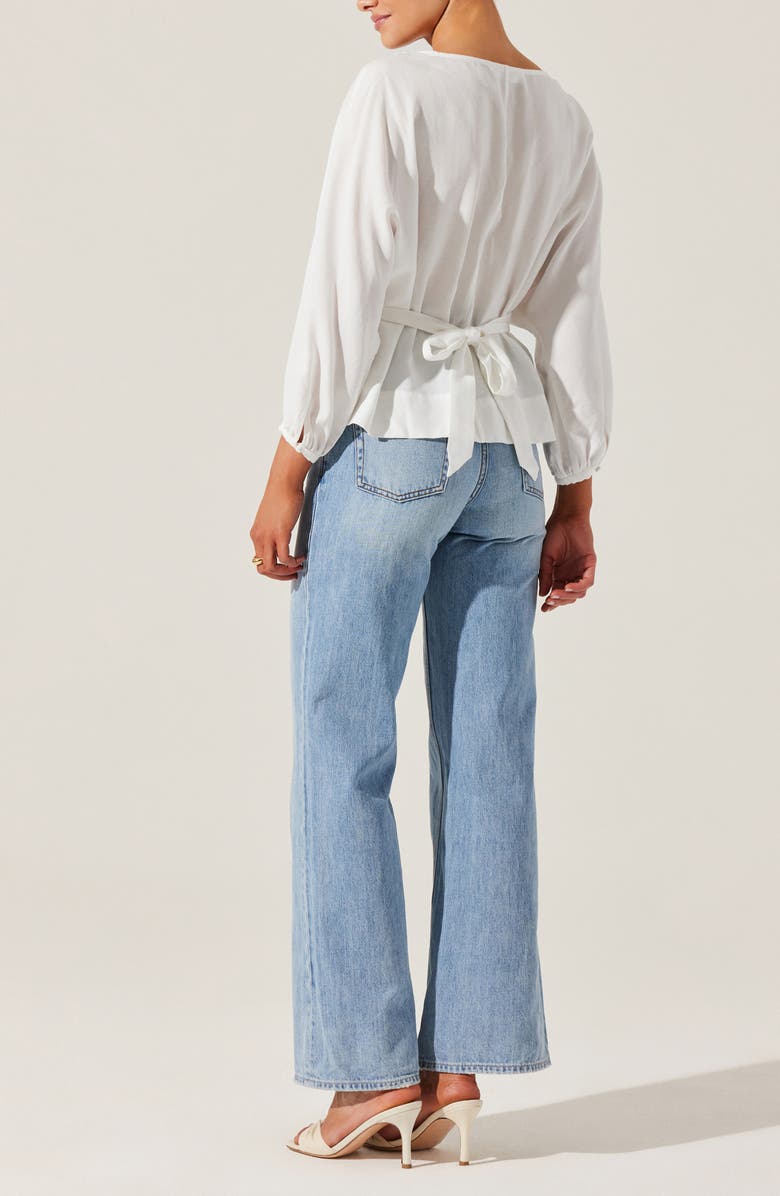 ASTR the Label Ciara Pleated Top, Alternate, color, 