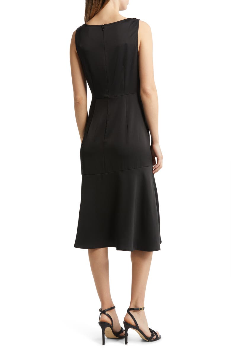 Sam Edelman Drape Neck Cocktail Dress, Alternate, color,
