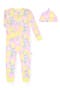 Print Romper & Hat Set