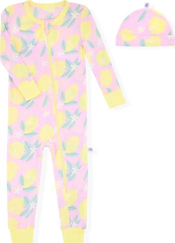 Print Romper & Hat Set