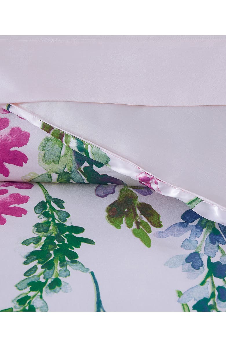 BCBG Satin Nolita Floral Bed In A Bag, Alternate, color, Mauve Floral